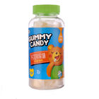 Personalized Gelatin Gummy Bears Calcium With Vitamin D3 Strawberry Flavor