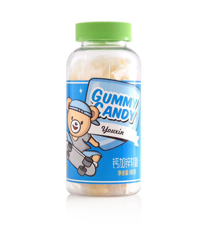 Strengthen Immunity Chewable Calcium Gummies For Kids Customized Formula