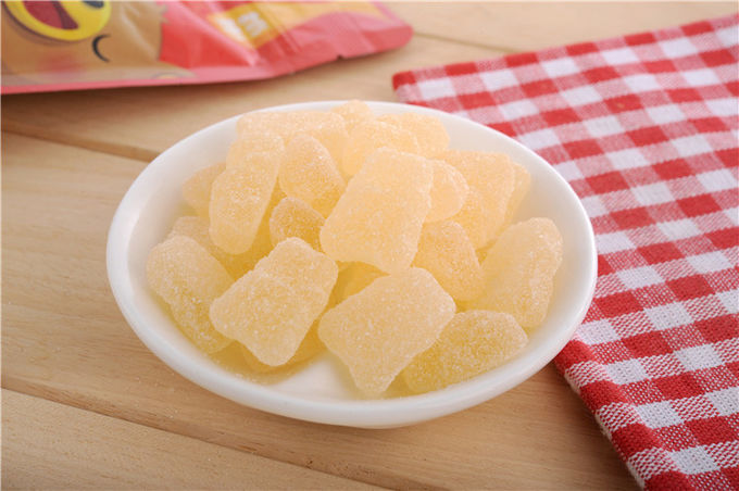 Peach Flavor Gelatin Gummy Bears DHA Gummies For Adults 12 Months Shelf Life