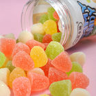 OEM Vitamin C Pectin Fruit Jellies , Sugar Coating Healthy Jelly Sweets