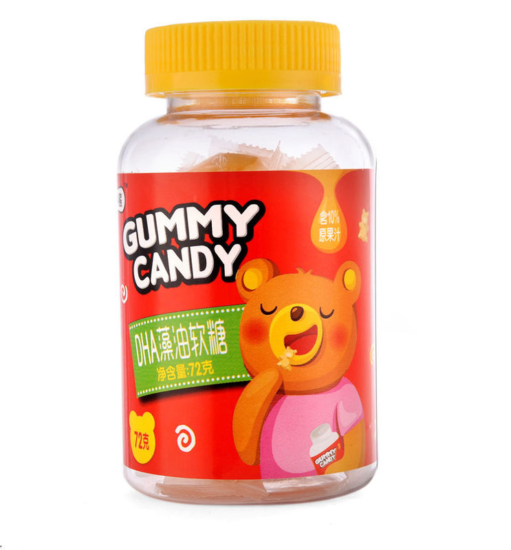Nutritional DHA Gummy Vitamins , Kids Multivitamin Gummies Anti Fatigue